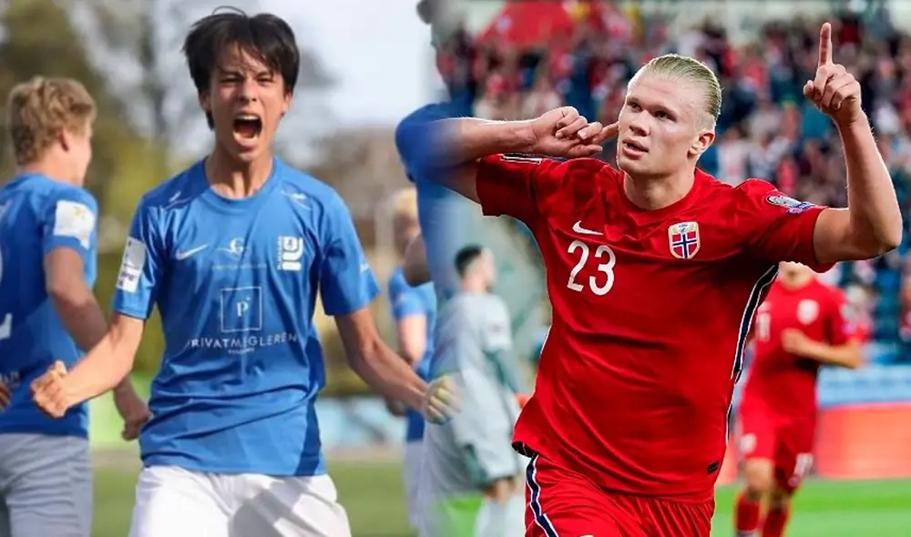 El delantero se desempeña en la sub-19 del Kjelsas Fotball. Foto: composición LR/Difusión/EFE