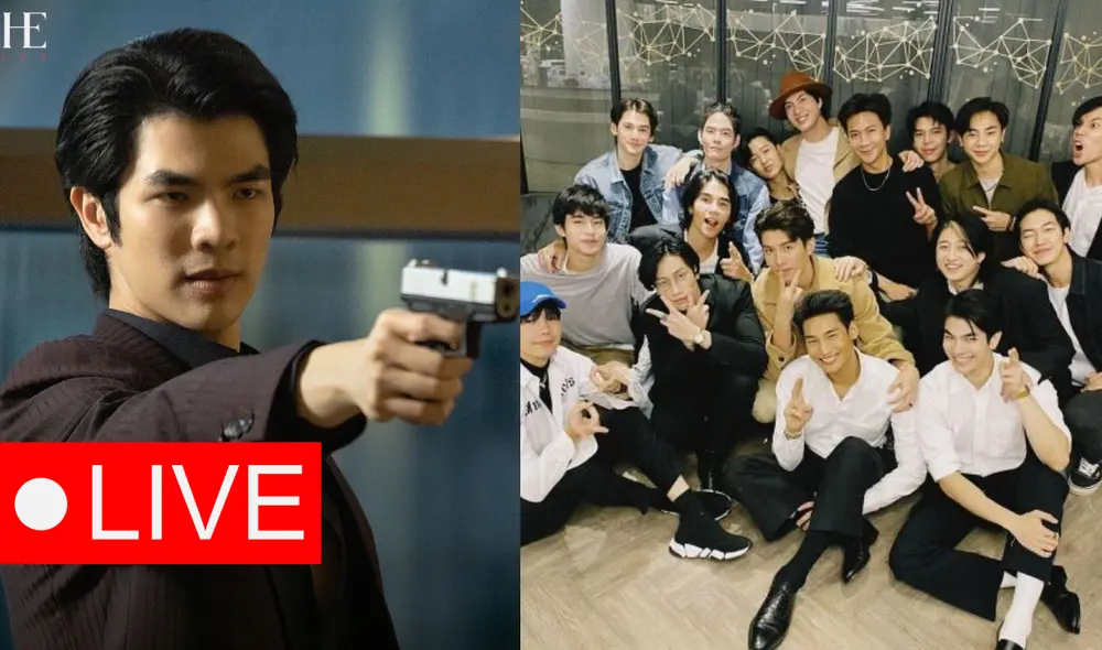 Elenco y director de "KinnPorsche: The series". Serie sobre BL sobre mafiosos llega a su final tras casi cuatro meses de emisión. Foto: composición LR/BeonCloud