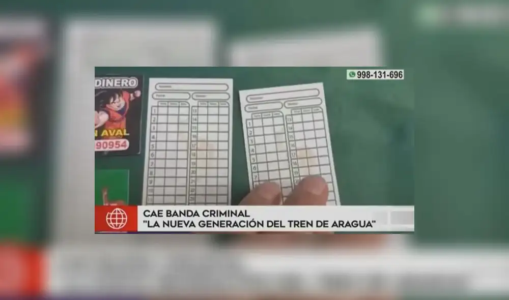 Banda criminal operaba desde San Martín de Porres. Foto: captura de América