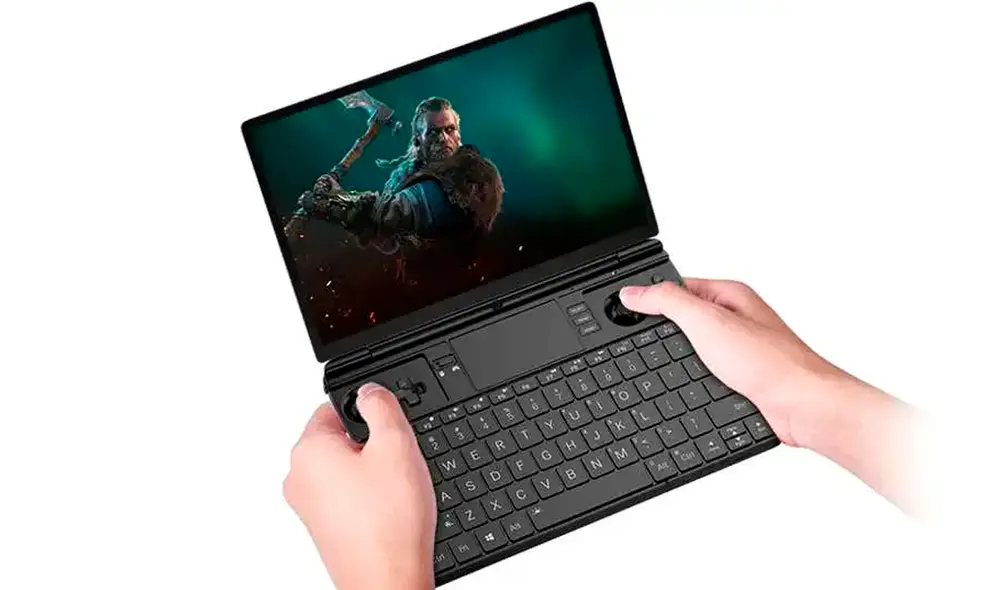 La pantalla de la GPD Win Max 2 es de 10 pulgadas. Foto: Gizmodo