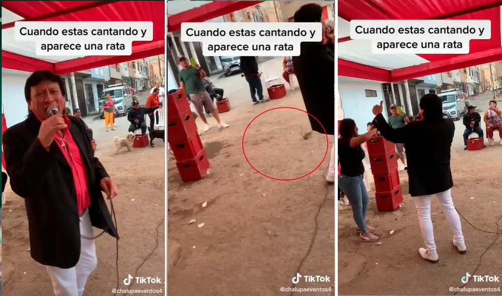 La grabación ha logrado más de 580.000 visualizaciones en redes y los cibernautas dejaron graciosos comentarios. Foto: composición LR/captura de TikTok/@chalupaeventos4 La grabación ha logrado más de 580.000 visualizaciones en redes y los cibernautas dejaron graciosos comentarios. Foto: composición LR/captura de TikTok/@chalupaeventos4