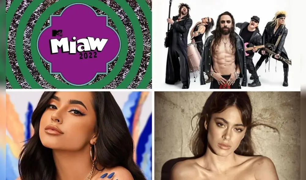 Los premios de MTV MIAW 2022 son los más esperados por los fans en América Latina. Foto: composición LR/Vogue/MTVLA/YouTube Los premios de MTV MIAW 2022 son los más esperados por los fans en América Latina. Foto: composición LR/Vogue/MTVLA/YouTube