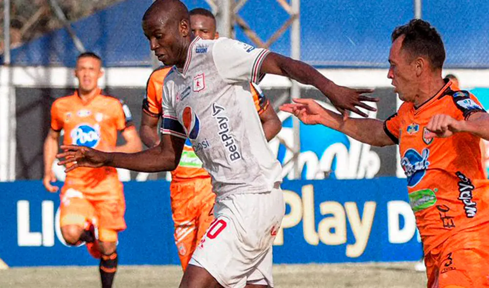 América de Cali y Envigado se repartieron puntos. Foto: @AmericadeCali/Twitter