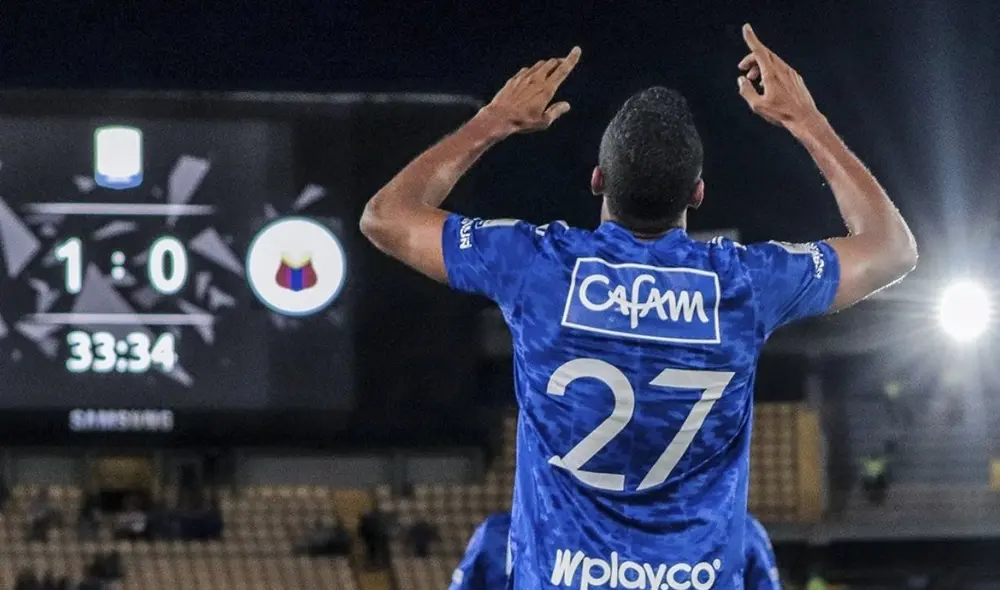 Millonarios y Deportivo Pasto juegan en el Estadio El Campín. Foto: Millonarios/Twitter.