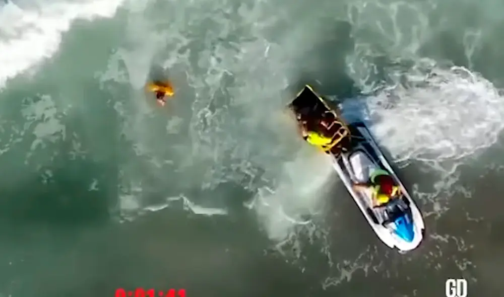 Un dron que vigila la costa de Sagunto, en Valencia, evitó la muerte de un niño de 14 años al lanzarle un chaleco salvavidas. Foto: Captura de video/YouTube/LaVanguardia Un dron que vigila la costa de Sagunto, en Valencia, evitó la muerte de un niño de 14 años al lanzarle un chaleco salvavidas. Foto: Captura de video/YouTube/LaVanguardia