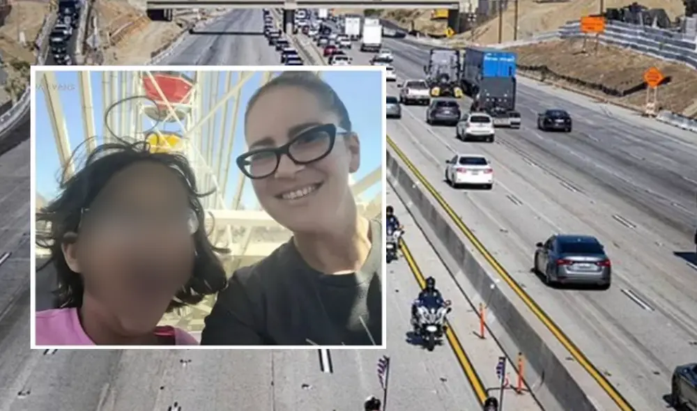 Las autoridades aseguraron que la pequeña no estaba asegurada a un asiento para niños cuando cayó del auto. Foto: composición LR/referencia/Facebook/Veronda Gladney