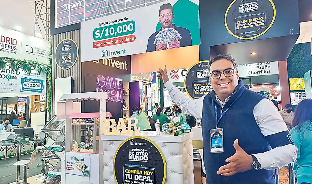 Público objetivo. Enrique Lay de Invent destaca las promociones para adquirir vivienda. Público objetivo. Enrique Lay de Invent destaca las promociones para adquirir vivienda.