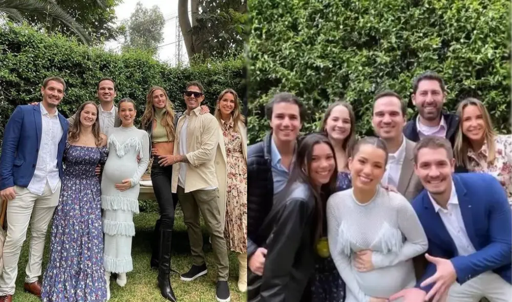 Hugo García y Mafer Neyra se reencontraron en el baby shower de la influencer Natalia Merino. Foto: composición LR / Instagram @hugogarcia/ Instagram @maferneyra