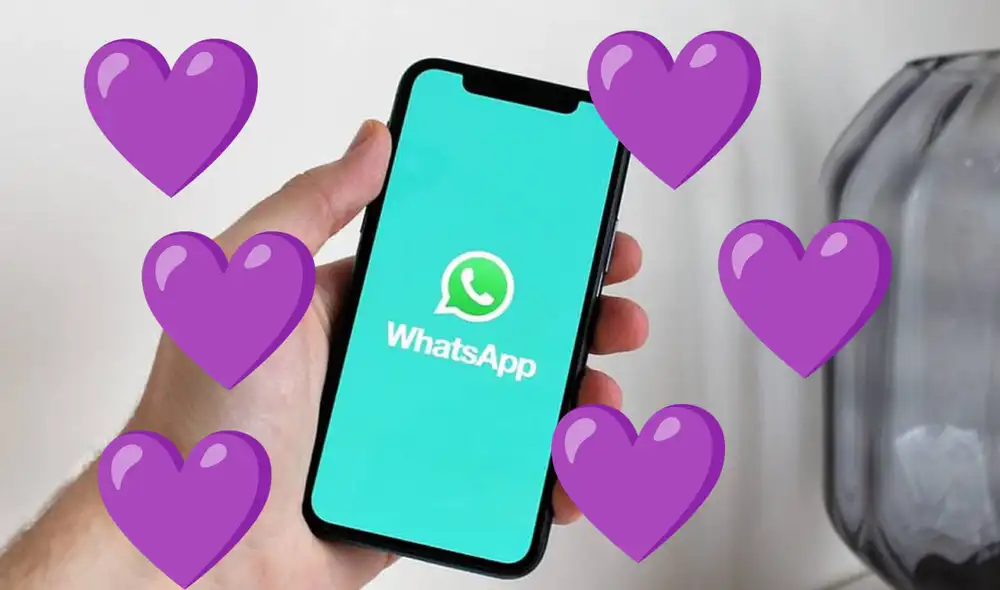 Este emoji de corazón de WhatsApp lo encuentras en iOS y Android. Foto: composición Flaticon/Genbeta