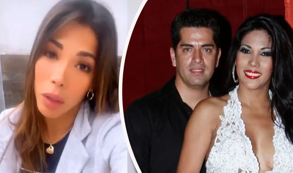 Karen Dejo y Carlos Abanto iniciaron una relación en 2010. Foto: composición LR/ captura de Magaly TV Karen Dejo y Carlos Abanto iniciaron una relación en 2010. Foto: composición LR/ captura de Magaly TV