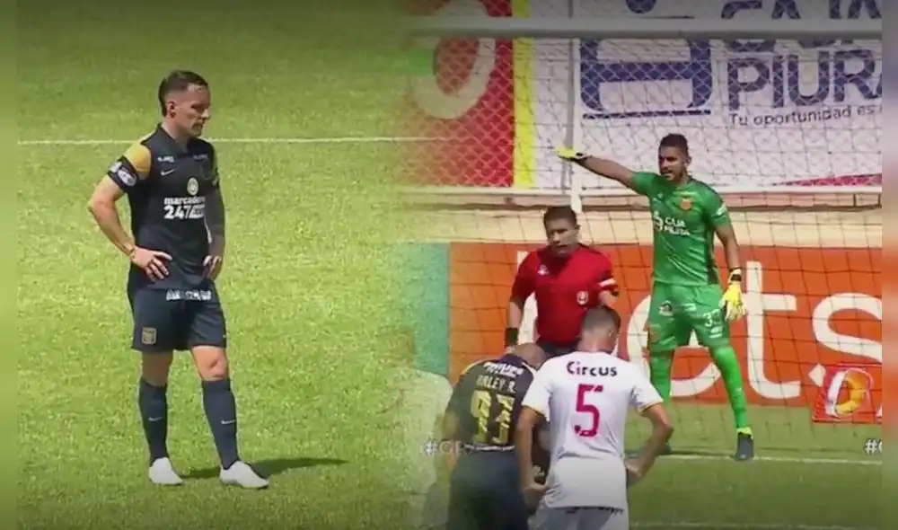 Pablo Lavandeira marcó vía penal. Foto: captura Willax Pablo Lavandeira marcó vía penal. Foto: captura Willax