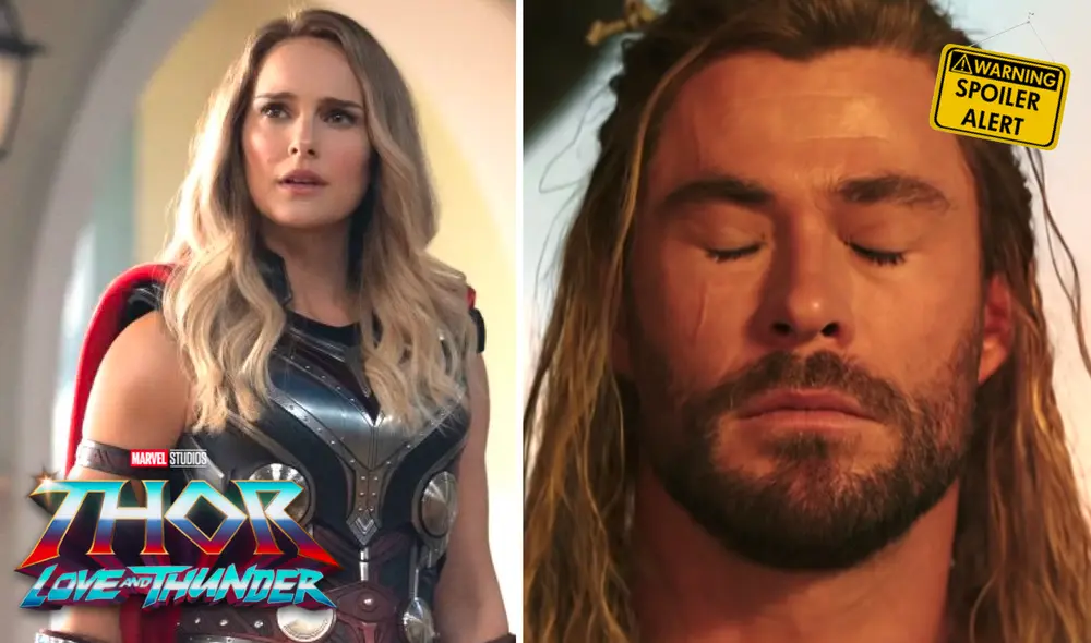 Jane Foster se convierte en Mighty Thor para "Love and thunder" gracias al poder del Mjolnir. Foto: composición LR/Marvel Studios