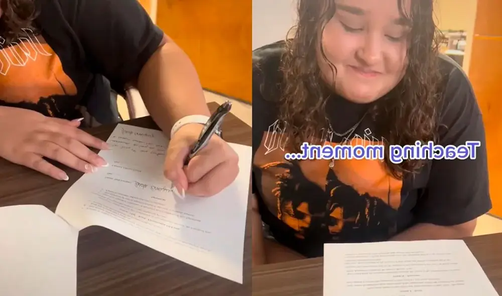 La decisión de esta mujer dejó sorprendidos a miles en las redes sociales. Foto: composición LR / captura de TikTok / @c_d_g La decisión de esta mujer dejó sorprendidos a miles en las redes sociales. Foto: composición LR / captura de TikTok / @c_d_g