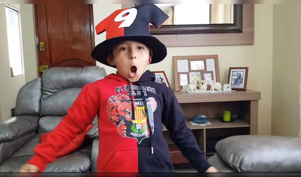 Milton celebra los goles de Melgar. Foto: Alexis Choque/URPI-GLR