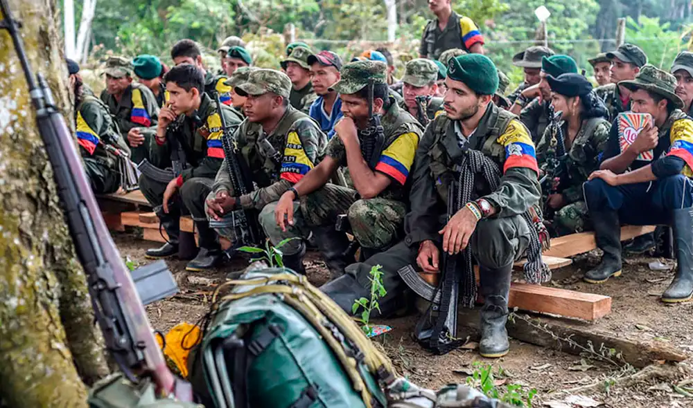 Se les incautó “abundante material de guerra”, informó el Ejército. Foto: imagen referencial / AFP Se les incautó “abundante material de guerra”, informó el Ejército. Foto: imagen referencial / AFP