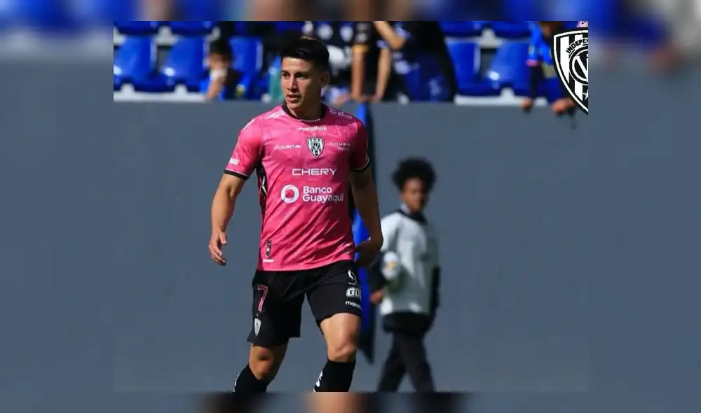 Fernando Gaibor es titular indiscutible del Independiente del Vale. Foto: IDV.