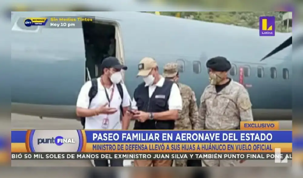 Gavidia debió ir a Huánuco por un evento de horas, pero se quedó durante tres días y dos noches. Foto: captura de Punto final Gavidia debió ir a Huánuco por un evento de horas, pero se quedó durante tres días y dos noches. Foto: captura de Punto final