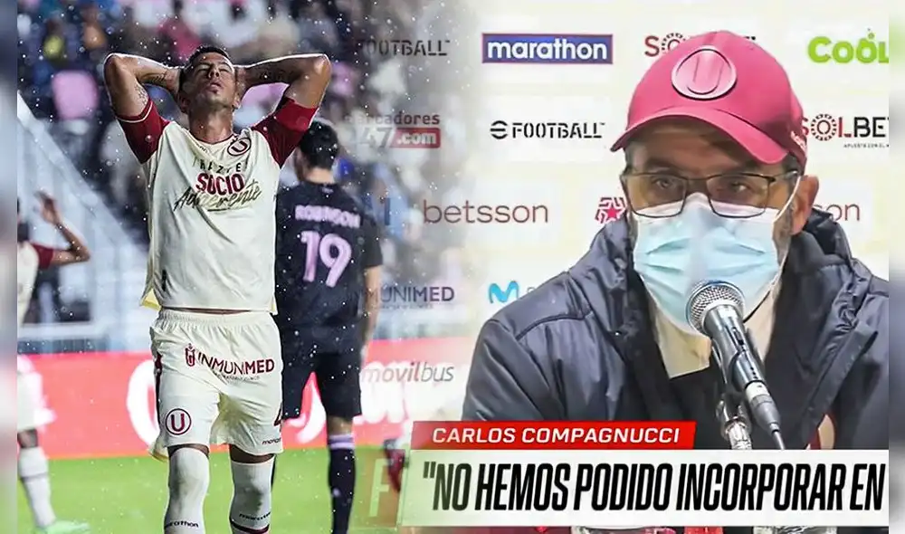 Carlos Compagnucci afronta su segunda etapa con Universitario de Deportes. Foto: composición LR/AFP/captura ESPN