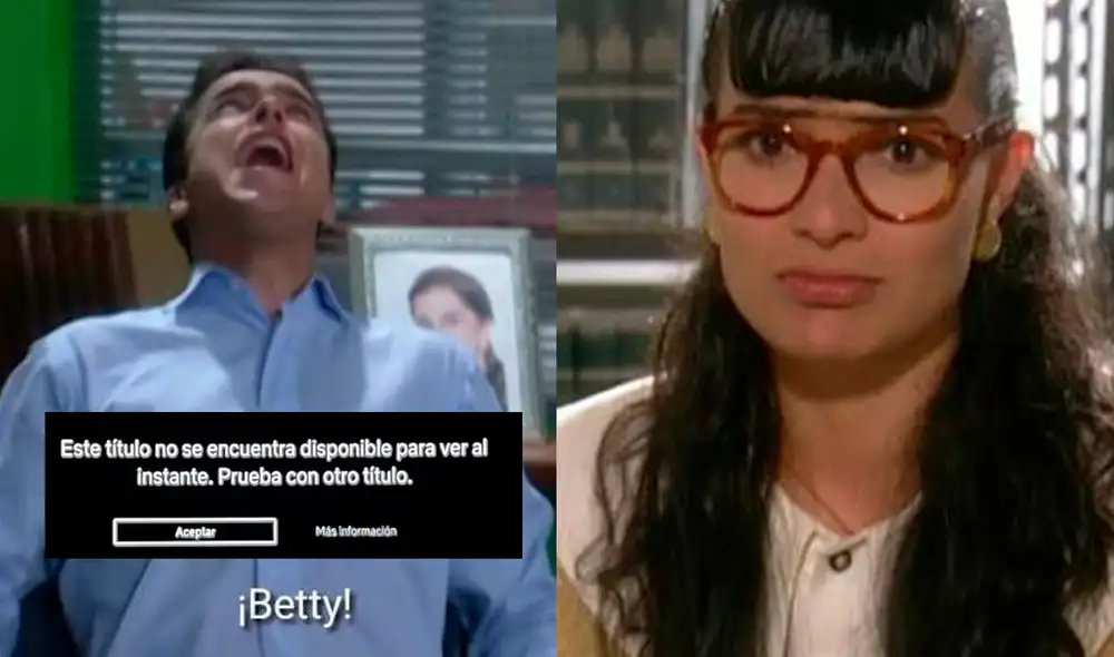 "Betty, la fea" se fue de Netflix dentro del Top 10 de series más vistas. Foto: composición/Netflix/RCN