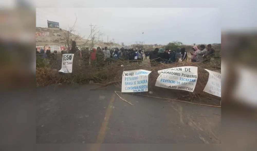 Pescadores exigen la atención del Gobierno central. Foto: Agenda Sechurana