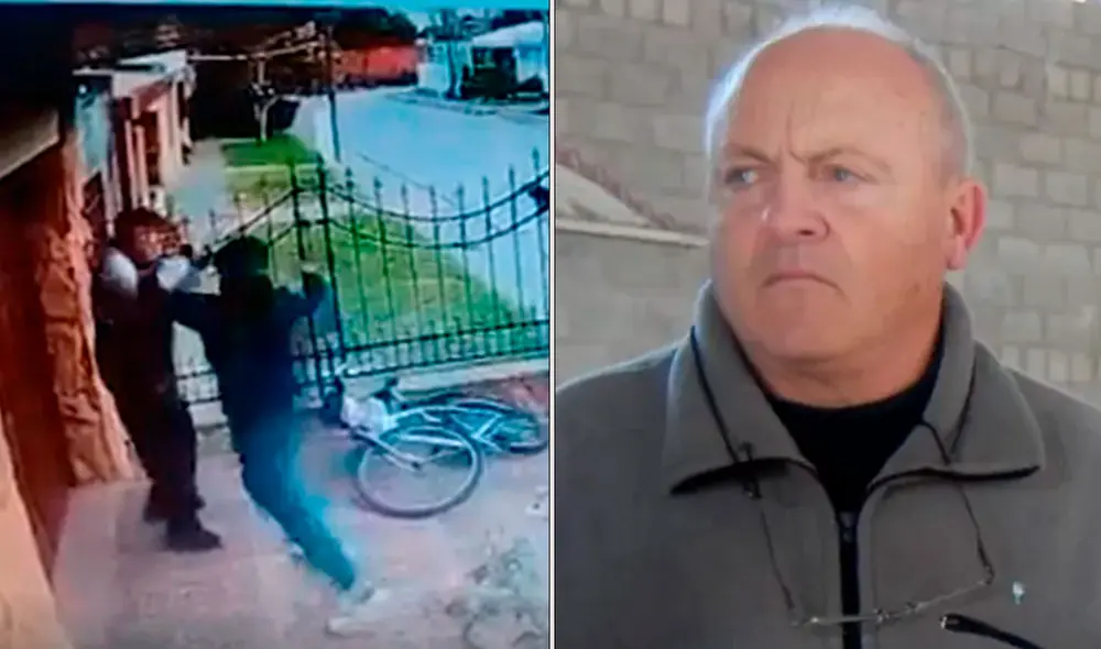 Domingo Verna es acusado de haber incurrido en un exceso en la legítima defensa. Foto: Composición LR /captura fox3now-C5N