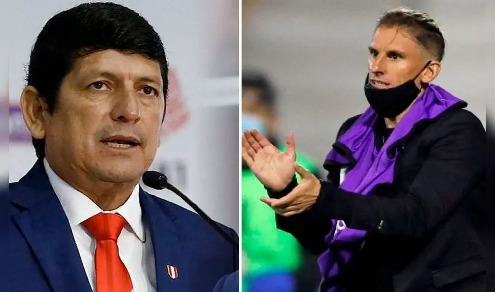 Beccacece dirige actualmente a Defensa y Justicia. Foto: composición LR/FPF/EFE