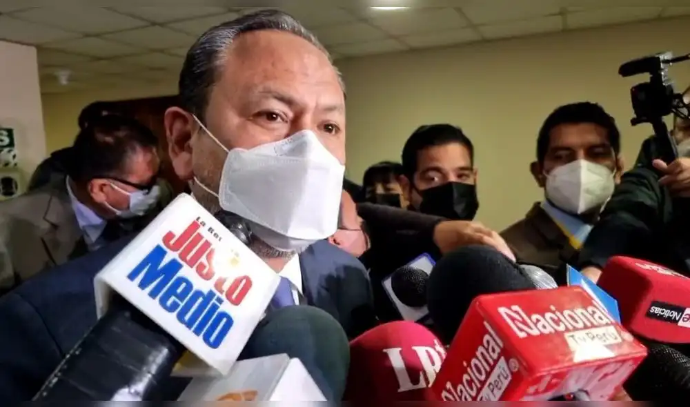 Ministro del Interior, Mariano González, acudió a la citación de la Comisión de Seguridad Ciudadana del Congreso. Foto: Jessica Merino/URPI-LR