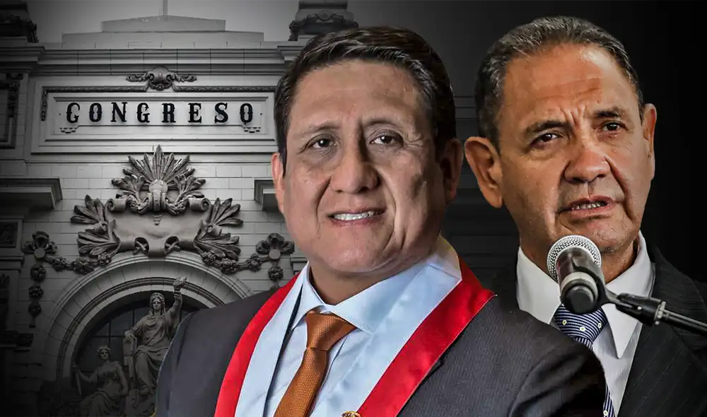 El ministro de Defensa deberá responder ante el grupo de trabajo por el viaje a Huánuco junto a sus hijas. Foto: Composición Fabrizio Oviedo/ Congreso El ministro de Defensa deberá responder ante el grupo de trabajo por el viaje a Huánuco junto a sus hijas. Foto: Composición Fabrizio Oviedo/ Congreso