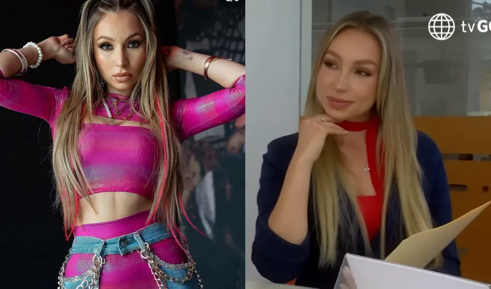 La cantante Kiki Trefny ingresó a la serie "Al fondo hay sitio" y acaba de estrenar su tema "Pa perrearlo" en las plataformas digitales. Foto: composición LR/captura de América TV/Instagram/@kikitrefny