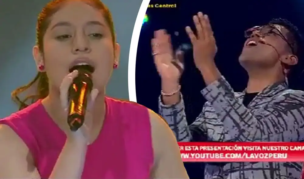 Nadja Quintanilla participó en "La voz Kids". Foto: captura Latina