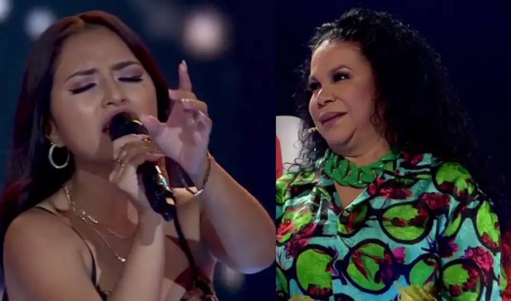 Lita Pezo regresa recargada a La voz Perú tras contagiarse de COVID-19. Foto: Captura de Latina TV Lita Pezo regresa recargada a La voz Perú tras contagiarse de COVID-19. Foto: Captura de Latina TV