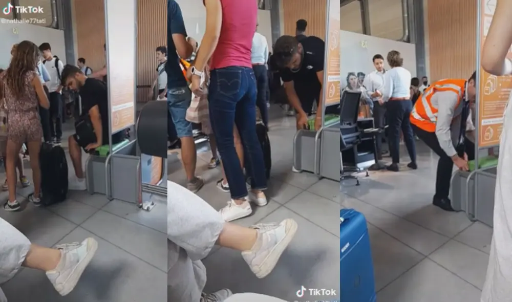 Miles de usuarios quedaron sorprendidos con esta escena. Foto: composición LR / captura de TikTok / @nathalie77tati Miles de usuarios quedaron sorprendidos con esta escena. Foto: composición LR / captura de TikTok / @nathalie77tati