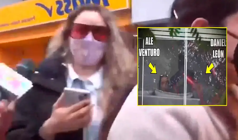 Ale Venturo y Daniel León se reunieron. Foto: capturas Willax TV Ale Venturo y Daniel León se reunieron. Foto: capturas Willax TV