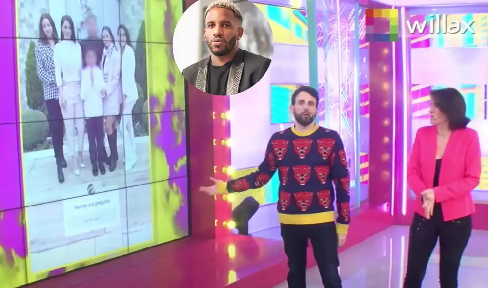 Rodrigo González y Gigi Mitre criticaron a la 'Foquita' Farfán por no al evento religioso de su menor hijo. Foto: Captura de Willax TV, Jefferson Farfán/Instagram