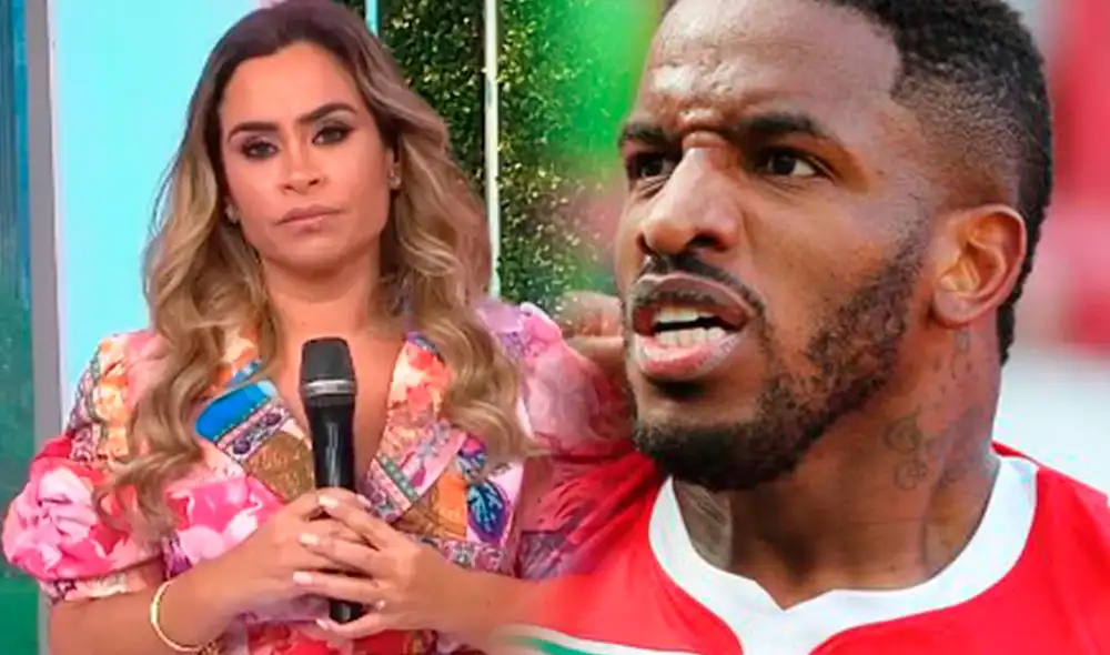 Ethel Pozo se pronuncia sobre Jefferson Farfán. Foto: composición/LR/captura América TV Ethel Pozo se pronuncia sobre Jefferson Farfán. Foto: composición/LR/captura América TV