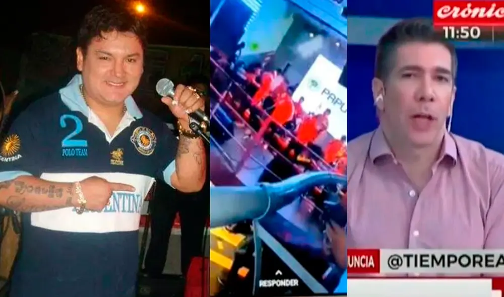 José María Palacios es conocido como Chacalón Jr. Foto: Jibanez / El Popular / capturas América TV José María Palacios es conocido como Chacalón Jr. Foto: Jibanez / El Popular / capturas América TV