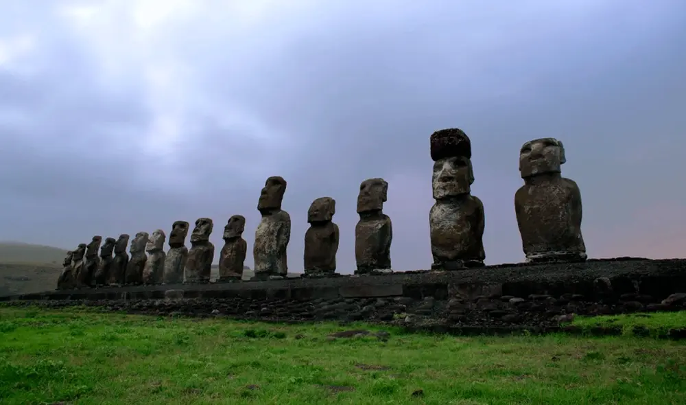 No se han registrado personas heridas, daños estructurales ni servicios básicos interrumpidos producto del sismo en Isla de Pascua. Foto: AFP