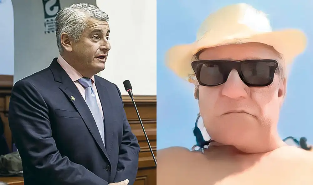 Lizarzaburu votó a favor de blindar a ´Nano´ Guerra. Foto: composición La República Lizarzaburu votó a favor de blindar a ´Nano´ Guerra. Foto: composición La República