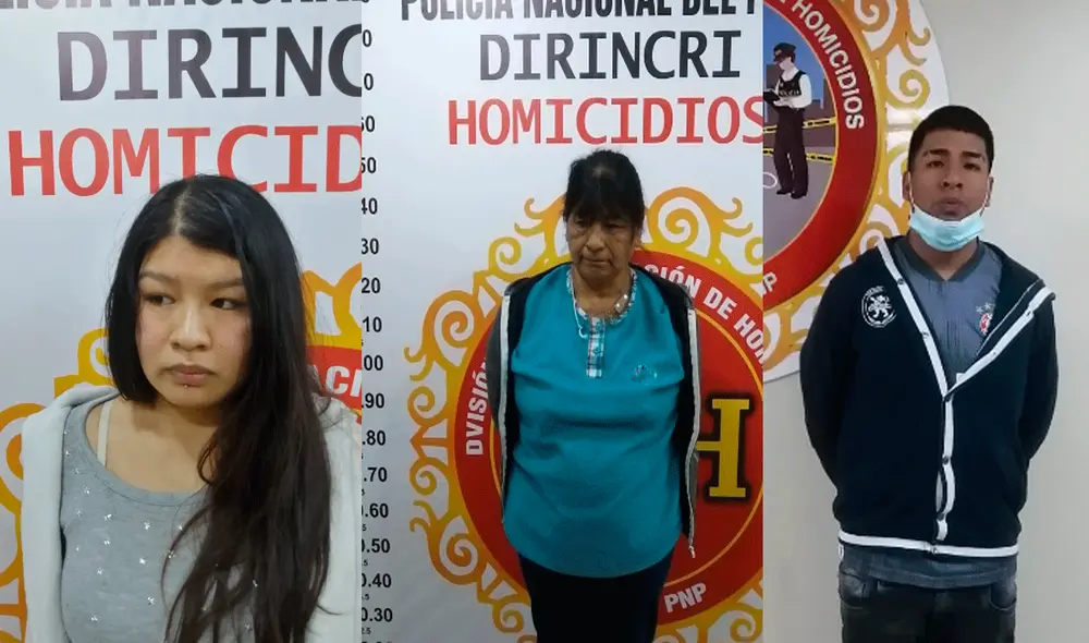 Delincuentes son detenidos y PNP realiza las investigaciones del caso. Foto: PNP