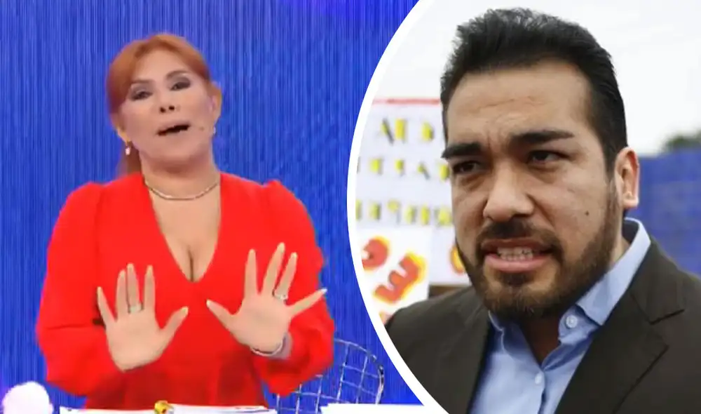 Magaly Medina calificó de "vulgares" las expresiones de Álvaro Paz de la Barra. Foto: captura de ATV Magaly Medina calificó de "vulgares" las expresiones de Álvaro Paz de la Barra. Foto: captura de ATV