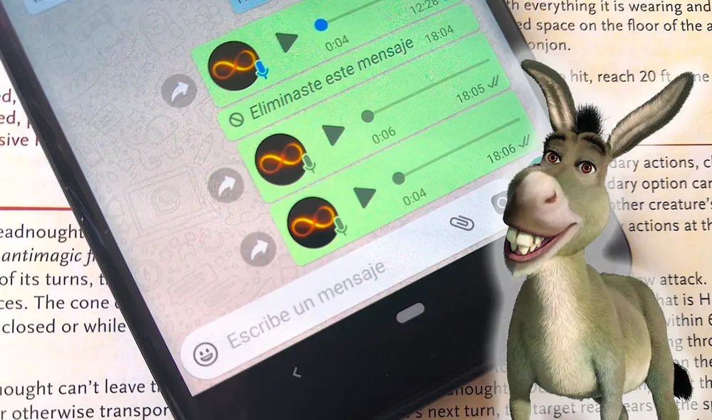 Si eres fanático de "Shrek", tienes que probar este truco de WhatsApp. Foto: Xataka Si eres fanático de "Shrek", tienes que probar este truco de WhatsApp. Foto: Xataka