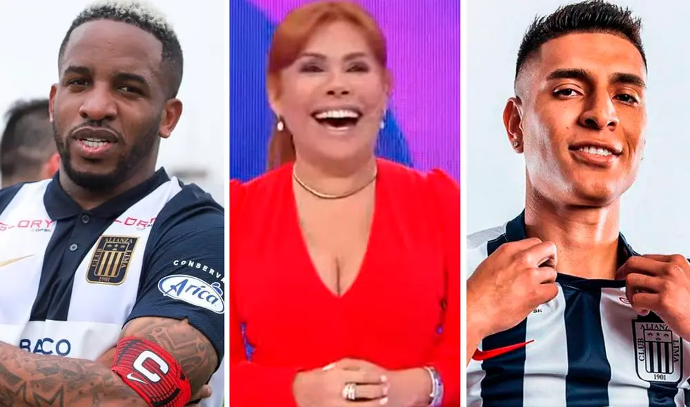 Magaly Medina opinó sobre lo sucedido con Jefferson Farfán y Paolo Hurtado. Foto: composición LR/Alianza Lima/captura de ATV Magaly Medina opinó sobre lo sucedido con Jefferson Farfán y Paolo Hurtado. Foto: composición LR/Alianza Lima/captura de ATV