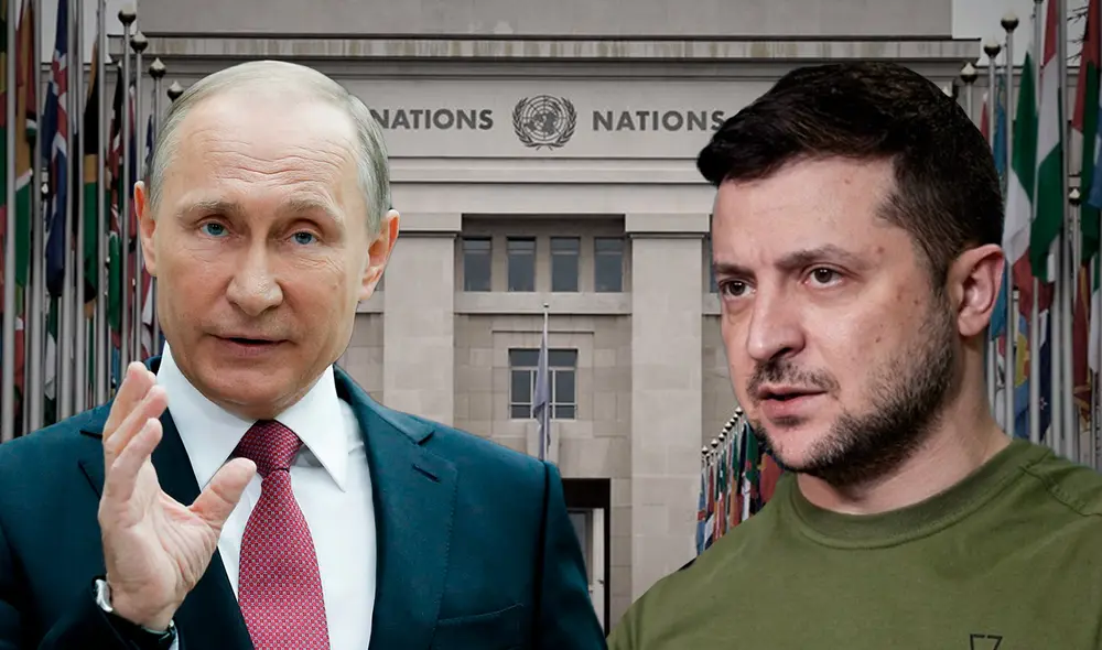 Presidente de Turquía instó a la ONU a actuar para establecer el corredor marítimo. Foto: Composición LR/Dursun Aydemir/Agencia Anadolu