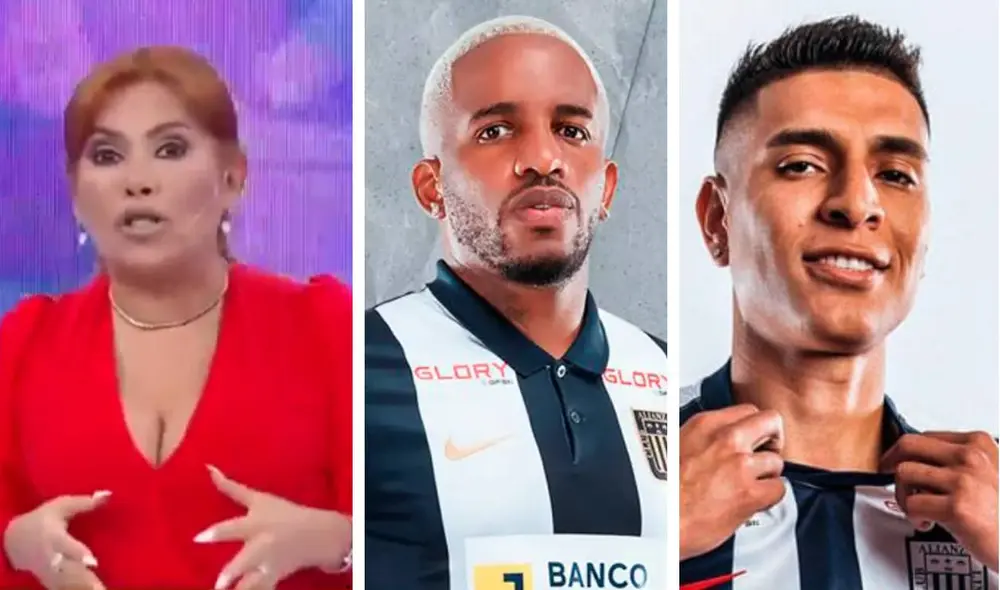 Según Magaly Medina, el enfrentamiento entre Jefferson Farfán y Paolo Hurtado tendría un antecedente desde hace dos años. Foto: captura de ATV/Facebook