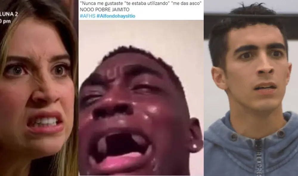 Revisa las más divertidas publicaciones de la humillación de Alessia a Jaimito en “Al fondo hay sitio”. Foto: composición LR/captura de América TV/ captura de Twitter