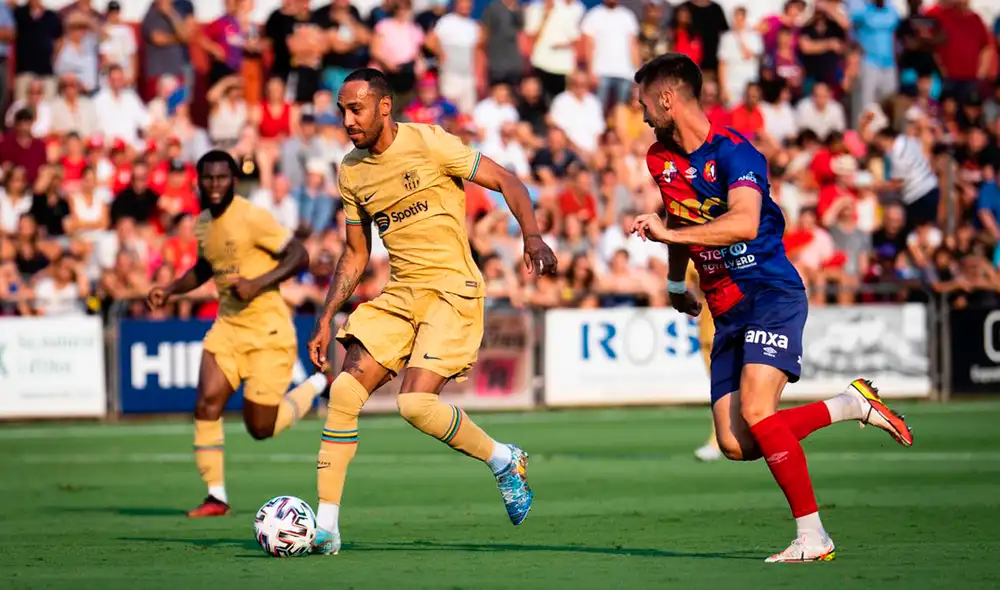 El equipo de Xavi juega su primer amistoso de pretemporada. Foto: FC Barcelona