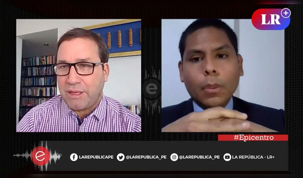 Guillermo Flores Borda, del Partido Morado, candidato a la alcaldía de Lima. Foto: captura de LR+