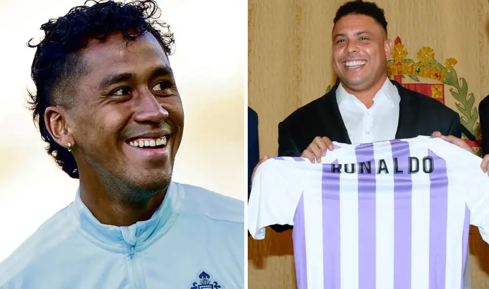 Ronaldo es accionista mayoritario del Valladolid, que pretende a Renato Tapia. Foto: composición LR/Celta de Vigo/EFE
