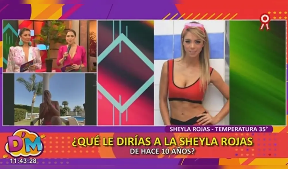 Durante conversación con el programa “D’ mañana”, Sheyla Rojas reveló que no regresaría a la televisión. Foto: Panamericana TV Durante conversación con el programa “D’ mañana”, Sheyla Rojas reveló que no regresaría a la televisión. Foto: Panamericana TV