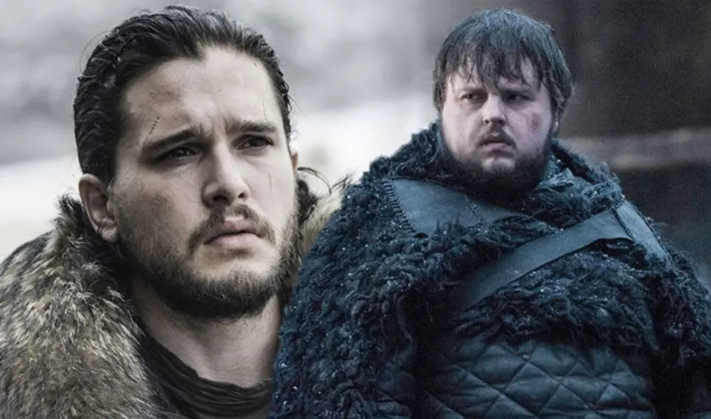 Jon Snow y Samwell Tarly se conocieron en la gran muralla. Foto: HBO Max Jon Snow y Samwell Tarly se conocieron en la gran muralla. Foto: HBO Max